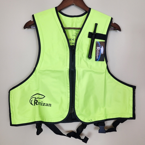 NWOT Rrtizan Adults Inflatable Swim Vest Men Women Bouyancy Aid >30 kg - Picture 3 of 12